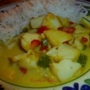 Curry poisson lait de coco